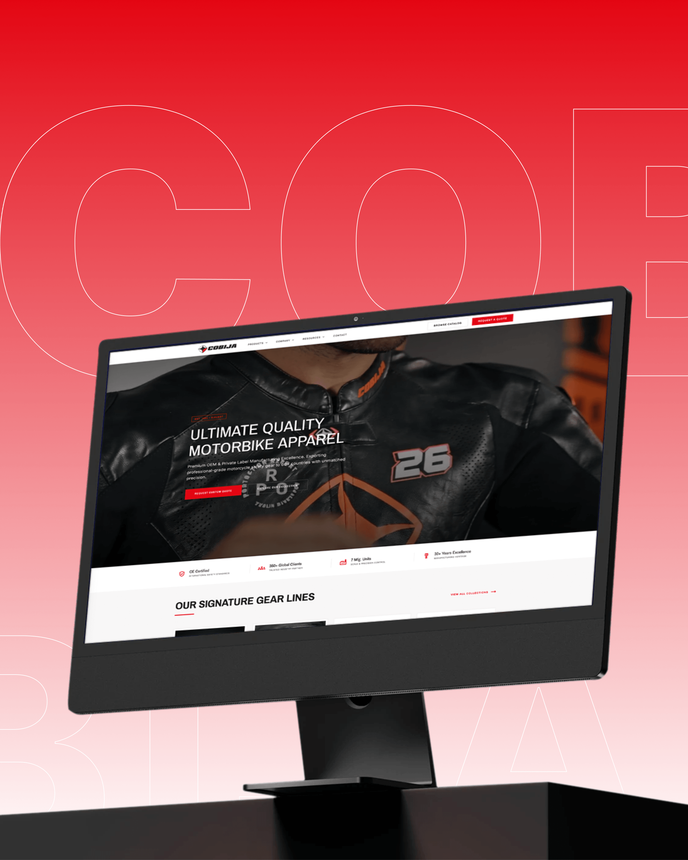 Cobija Industries Mockup